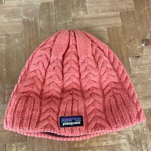 Patagonia Kids Coral Cable Knit Hat